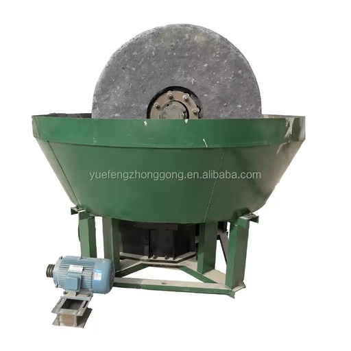 OEM ODM Supported Wet Pan Mill Custom Voltage Mineral Grinding Pan Mill for Different Country Mining Condition