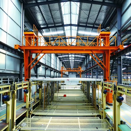 Automatic Aluminium Anodizing Production Line for Aluminum Profiles Complete Surface Treatment Plant