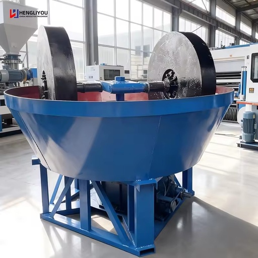 High Efficiency Mining Machinery Gold Ore Grinding Mill Wet Pan Mill for Gold Gold Mill Machine