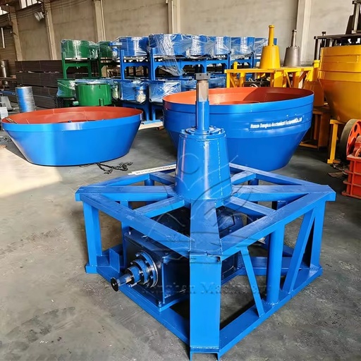 Mining Machinery Gold Ore Grinding Mill Wet Pan Mill for Gold
