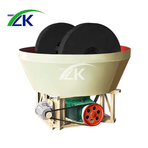 Local Warehouse 1200 Gold Mining Grinding Machine Wet Pan Mill Price