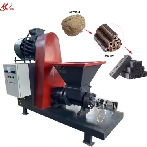 High Quality Waste Wood Charcoal Pressing Biomass Briquette Press Machine