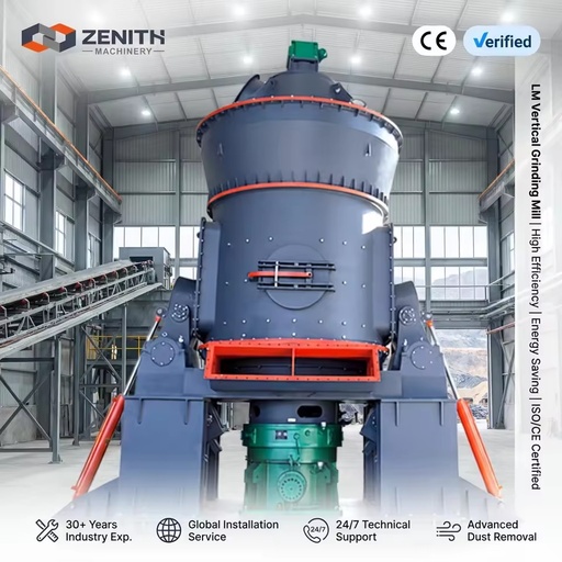 CE ISO Certified High Quality Cement Clinker Mill Equipment with AC Motor Max.50t/h Capacity for Cement Grinding Plant