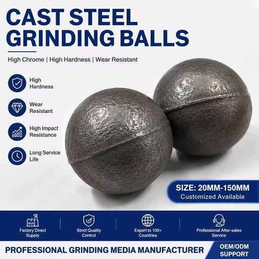 Grinding Media for Mining Ball Mill Cement Factory Power Plant Grinding Media for Cement Mill Power Plant Mining Ball Mill