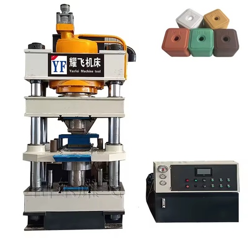 Four Column Cattle and Sheep Lick Block Briquette Machine Powder Mineral Nutrient Brick Moulding Hydraulic Machine