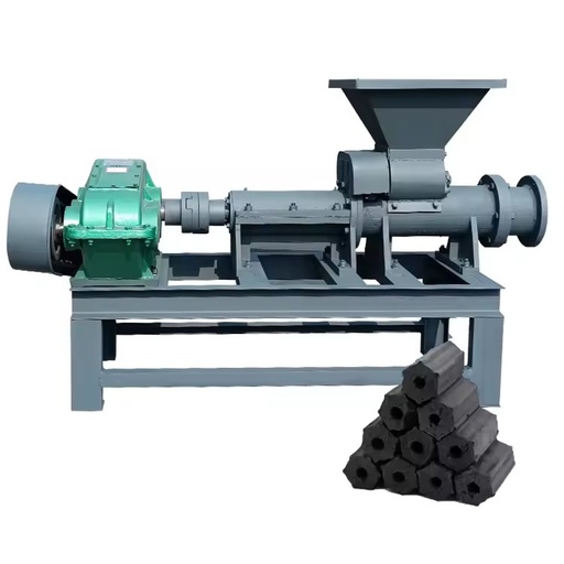 Professional Green Scrap Briquette Charcoal Cube Compress Charcoal Briquette Molding Processing Machine Wood Briquette Machine