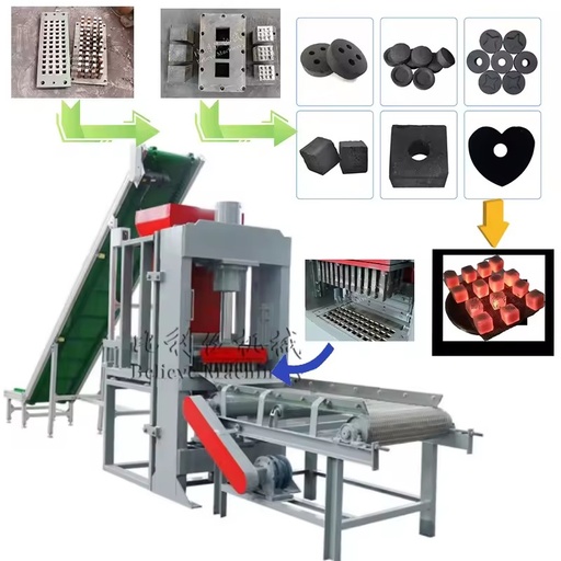 Hookah Shisha Charcoal Cube Wood Charcoal Briquette Press Making Machine Hydraulic Coal Anthracite Coal Carbon Press