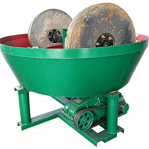1100 Wet Pan Gold Mill Widely Used in Africa Middle East Small Gold Mines with Reliable Performance