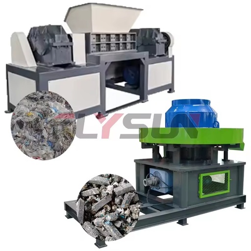 Industrial Waste Sorting RDF Briquette Shredding Production Line Electric Powered 100-500 Tons/Day Capacity Motor