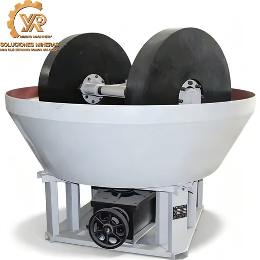 Factory Direct Integrated All in One Energy Saving Rock Ore Grinding Wet Pan Mill AC Motor Engine for Gold Mining Ore Processing