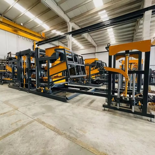 Bs-42 High-Capacity Automatic Concrete Block Making Machine | PLC & Engine-Powered Paving Brick Maker