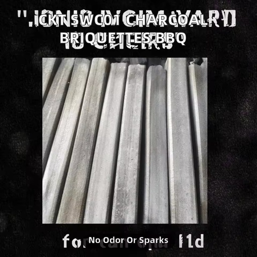 Charcoal Briquettes Machine-Made Hard Wood Sawdust Odorless & Sparkless for BBQ Made in Hanoi