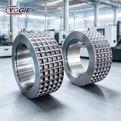 Factory Direct OEM Custom Size Large Corrugated Pellet Press Mill Roller Shell for Pelletizer Briquette Making Machine