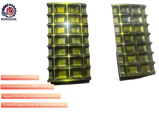 Custom Forged Sector Roller Shell for Iron Ore Crusher &Briquetting Machine| Durable Mining Roller Segments Factory Direct