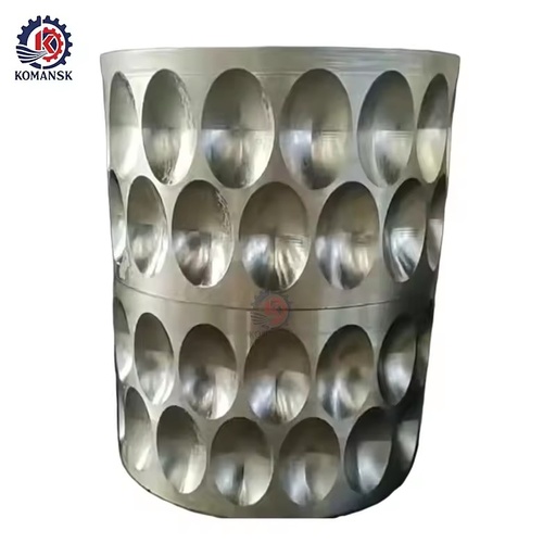 Durable Obround Slot Roller Shell Crusher Spare Parts | High Performance Forged Groove Roller Wear-Resistant Coal Mining Use