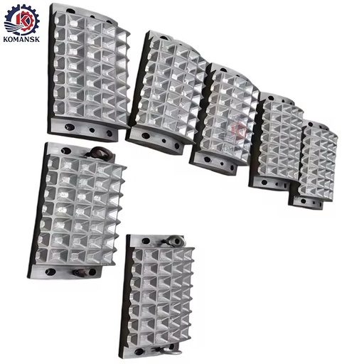 Factory High Quality Durability Wear Resistance Briquetting Replaceable Roller Shell Segments Mining Machine Parts