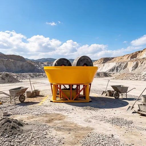 Gold Powder Mill, Gold Mine, Open-pit Wet Disc Mill, Gold Powder Wet Mill Supplier, Sold at a Low Price