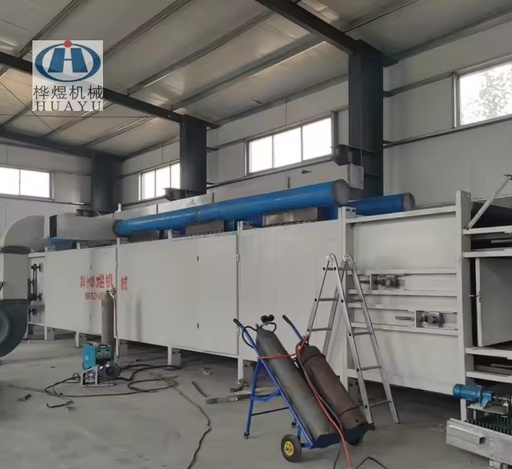 Multi-layer Chain Plate Dryer for Pressed Wet Pellets Custom Layers and Equipment Color Available