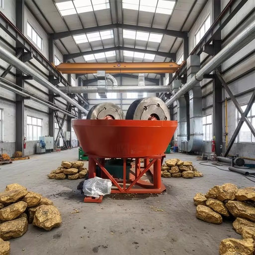 Gold Grinding Machine Motor Gold Sand Extraction Equipment Mine Specific Stable Operation 0.5t/h Capacity Brand