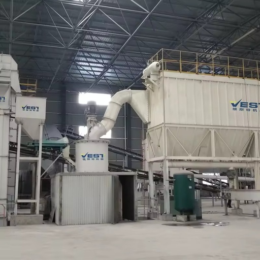 1200-2000Mesh Calcium Carbonate Super Fine Powder Grinder Factory, HGM Ring Roller Mill for Stone Processing
