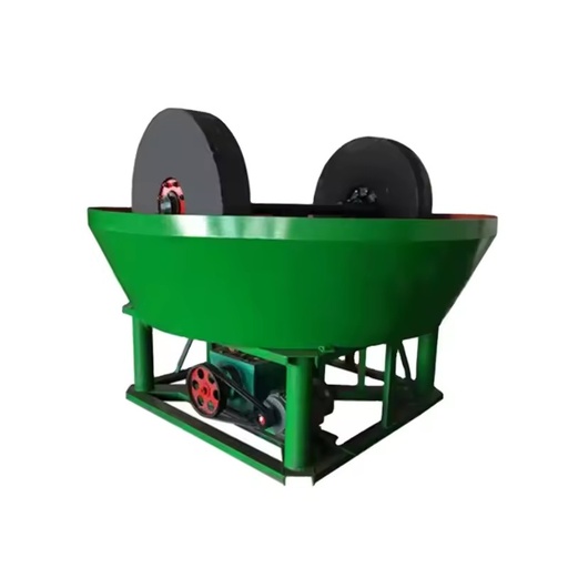 Wet Pan Mill 1100 Gold Mining Grinding Machine High Recovery Energy Saving Easy Operation Durable