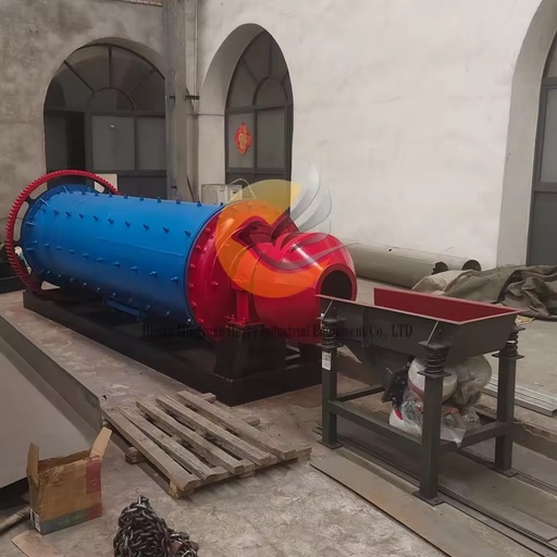 Energy Efficient Industrial Ball Mill Bearing Gear High Capacity AC Motor for Mineral Ore Fine Grinding 1.5-4.8t/h Mining Use