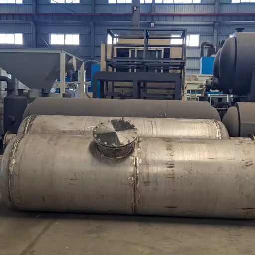 Continuous Biomass to Bichar Production Plant Part Charcoal Making Machine Spare Devices Air-to-water Heat Exchanger