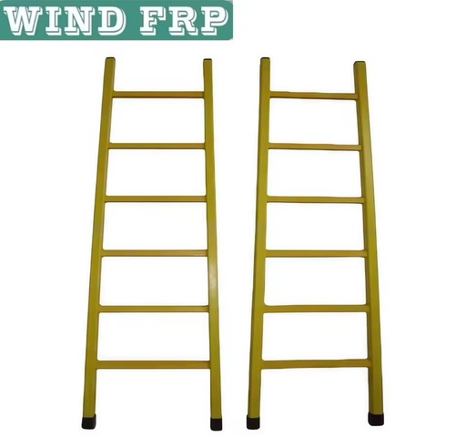 FRP Round/Square Tube Attic Ladder Anti-UV & Anti-Corrosion Light Weight 50mm Diameter 6000mm Length for Industrial Use