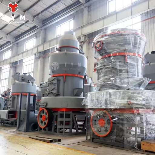 CaCO3 Kaolin Calcite Dolomite Processing Plant Used Raymond Grinding Mill