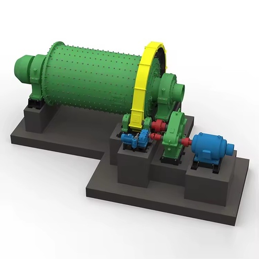 Africa's Best-selling Small Wet Ball Mill with AC Motor Low-priced Gold Wet Stone Grinding Equipment 1-25t/h Capacity