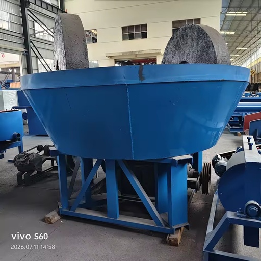 Wet Pan Mill for Gold Mining Gold Ore Grinding Machine