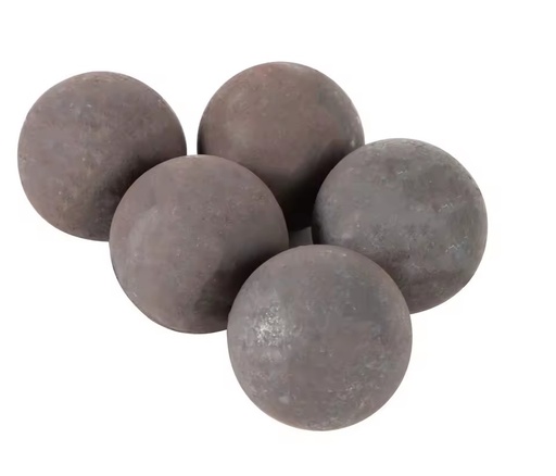 High Chrome Steel Grinding Media Balls for Grinding Copper Ore Hardness 60-65 HRC 90mm Size Hardness 60 to 65 HRC and Cr 11-14