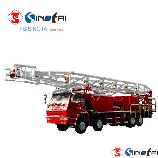 High Performance API XJ350 XJ550 XJ750Truck-mounted Drilling Rig for Oilfield Wells