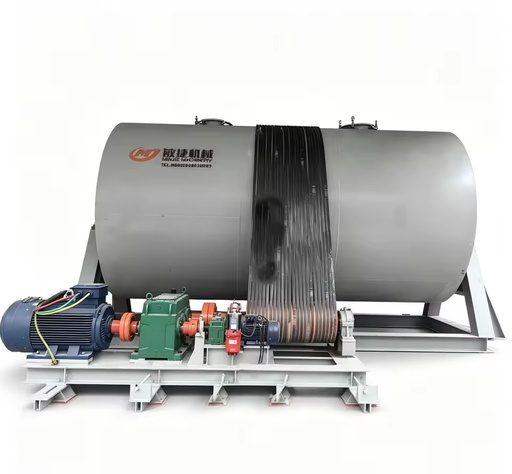 Ball Mill Grinding Machine Heavy-Duty Large-Capacity 30-60t/h V-Belt Drive 3500x6400mm Dimensions New Energy PV Material