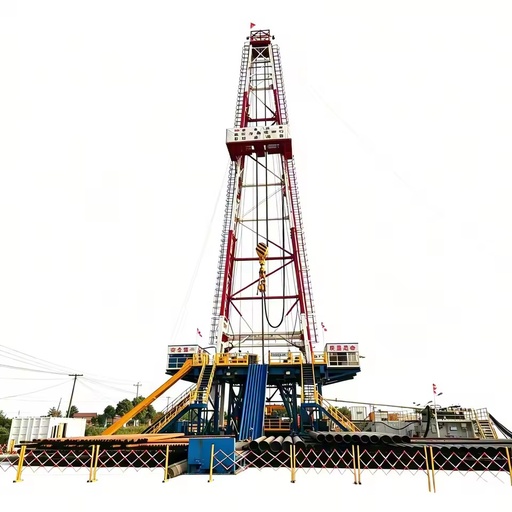 Skid-Mounted ZJ40 Rotary Drilling Rig, Max 4000m Deep Well Drilling Machine for Oilfield Exploration