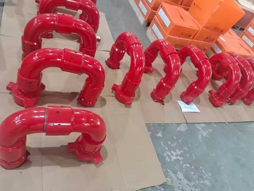 10000 PSI Rotary Union Flanged End Sour Service Grade Style 10 Integral Body Oilfield Drilling Rig Fluid Control