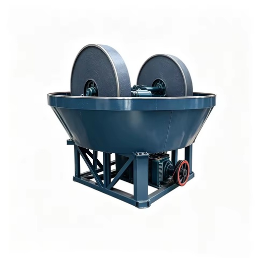 Wet Pan Mill Gold Mining Separator Machine with Motor High Efficiency & Energy Saving 380V Wholesale Price