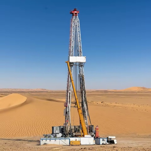 Gearbox Driven Oil Drilling Rig for Oilfield Well Construction Deep Drilling and Exploration