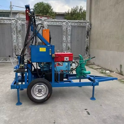 Factory Hot Selling 80m 100m 120m 150m 200m Water Drill Rig New Condition Core Mining Drilling Rig Water Well Drilling Machine