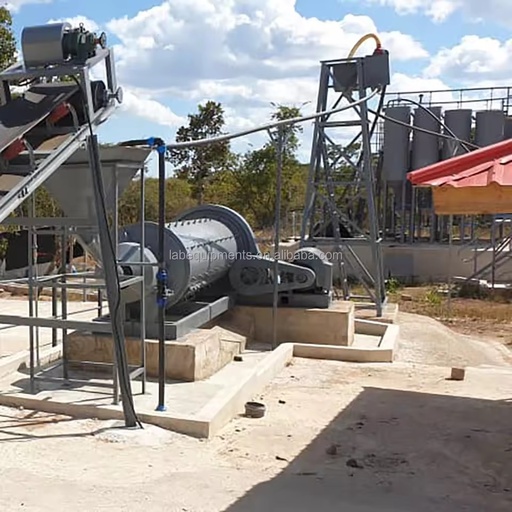 1-50tph Gold Refinery Mining Processing Equipment Professional Hard Rock Gold Cil Process Plant