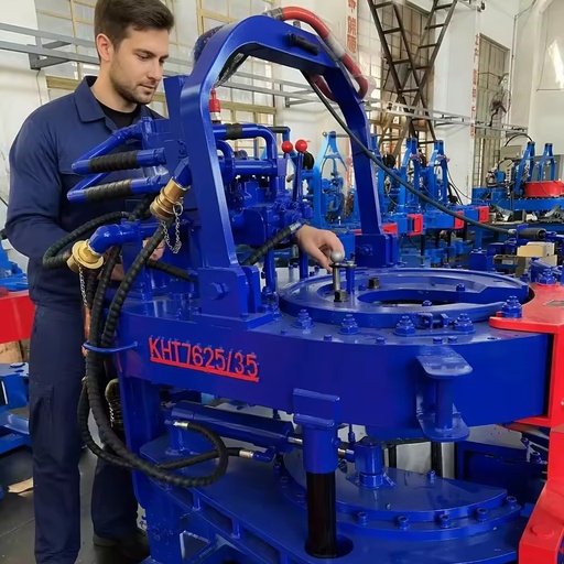 Oil Drill Rigs KHT 5500 /7625/9625/14000 TEDA Hydraulic Tools Casing Power Tong Tubing Tong with Backup Tong