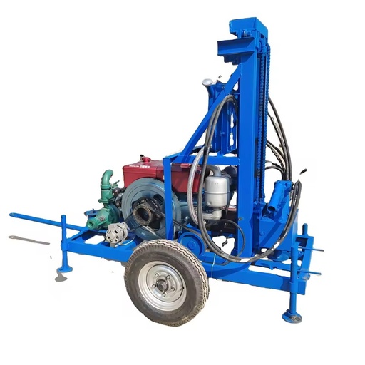 100m 200m 300m Well Drilling Rig Hydraulic Water Well Drilling Machine Small Water Well Drilling Rigs for Sale