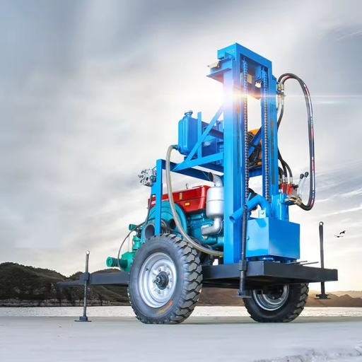 E.P Mining Machinery Geothermal Directional Earth Auger Square Hole Stone Gold Wheel Water Drilling Rig Machine Price