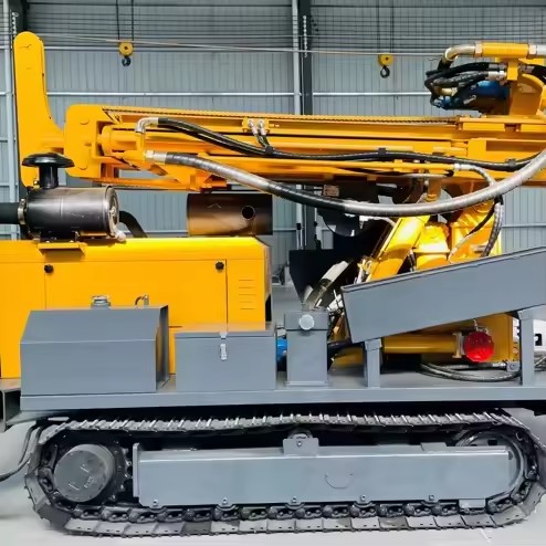 Hydraulic Borehole Drilling Rig DJ260 Crawler Type Water Well Drilling Equipment for Mining and Water Exploration