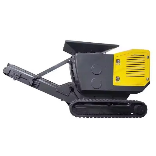 High Performance 70-90 Walking Engine Pow Mining Mini Stone Crusher