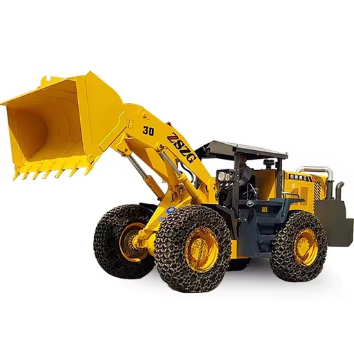Coal Underground Front Wheeled Mining Loader Truck with PLC Engine & Pump for High Efficiency Mining