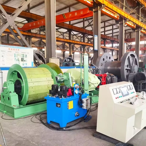 Mining Machinery JTK Single Drum Mine Hoist 2T Load Capacity 426m for Small/Medium Mines