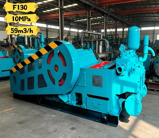 Stable Performance 10Mpa High Pressure F130 Triplex Pump 130HP for Uranium Mining and Soil Grouting Stabilization
