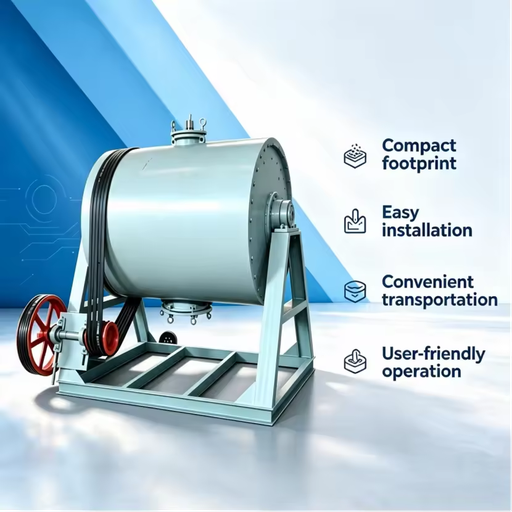 This Small Capacity Grinding Mill Features an AC Motor and Bearing Supported Structure, Which One Year Manufacturers Warranty.