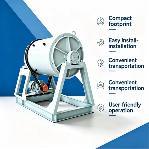 Small Capacity Grinding Mill Comes With a AC Motor and Bearing Supported Structure and Is Backed by a One Year Warranty